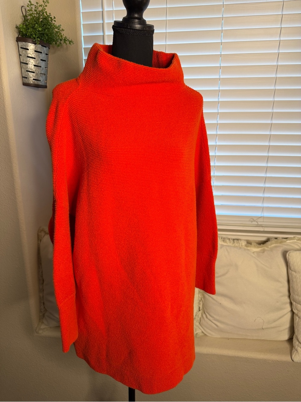 Free People Ottoman Slouchy Tunic Pullover Sweater Oversized Boho Chic - Picture 5 of 10